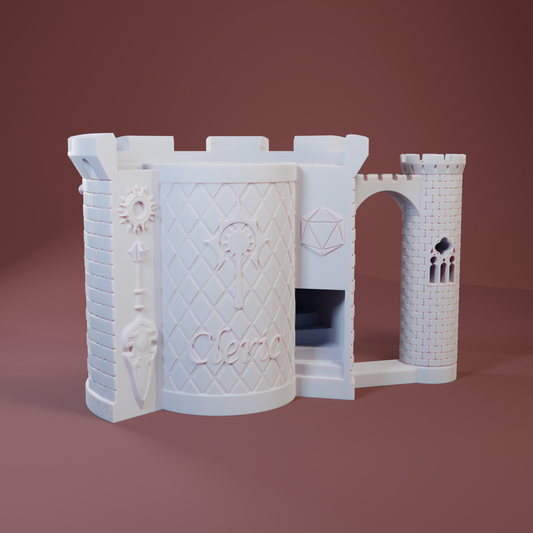 Cleric Sip & Roller Dice Tower Mug