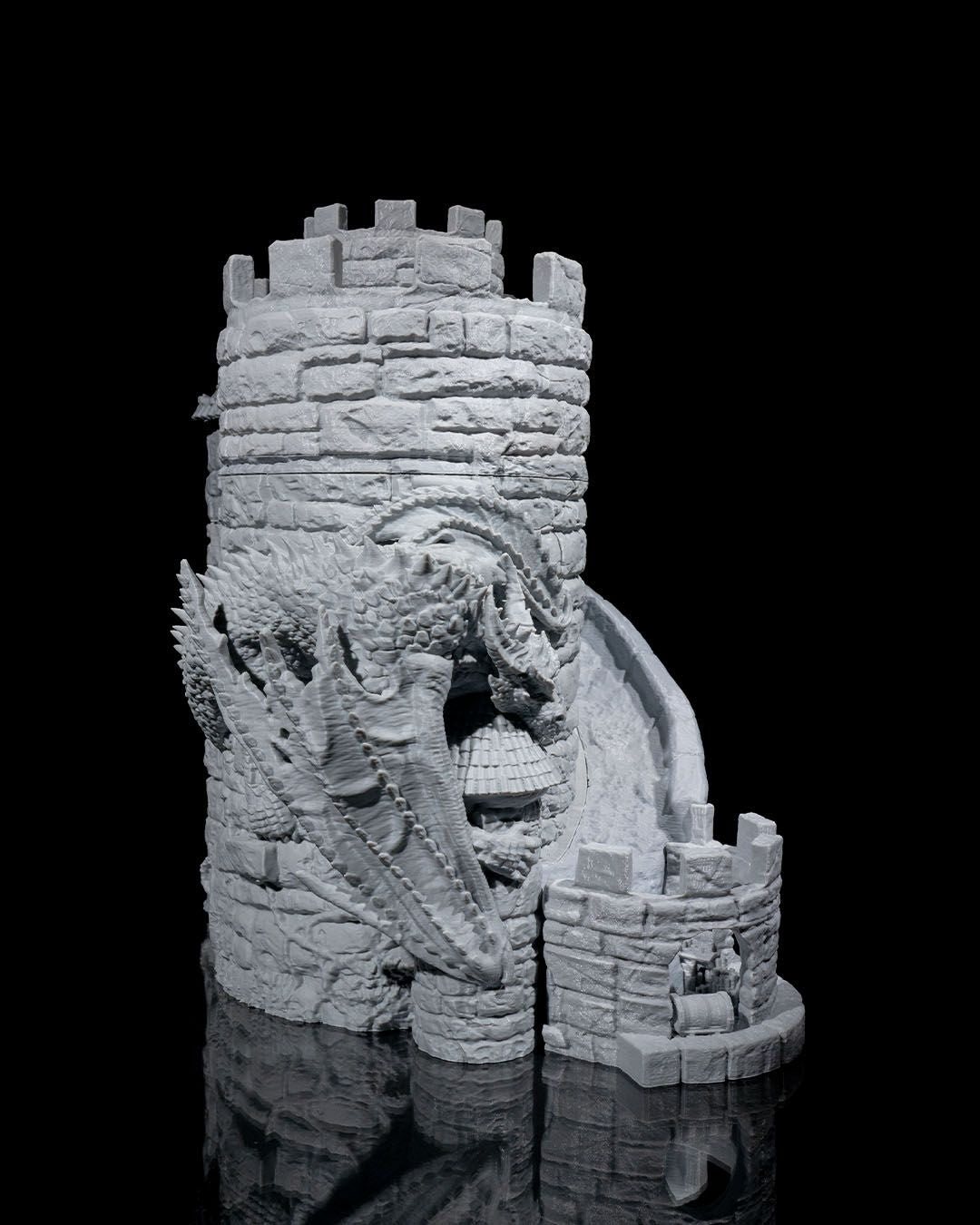 Dragon Keep Dice Tower & Wine Dispenser