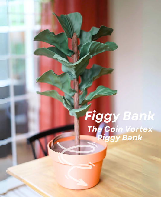 Figgy Bank - Fiddle Leaf Fig Piggy Bank