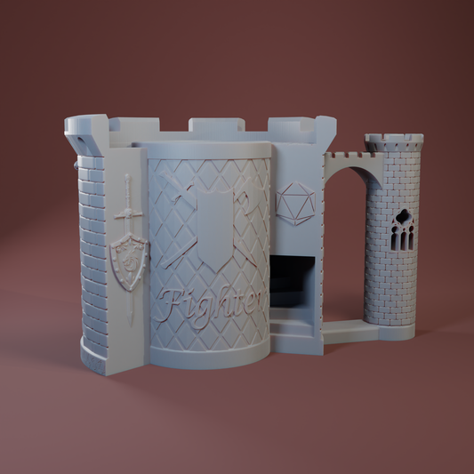 Figher Sip & Roller Dice Tower Mug