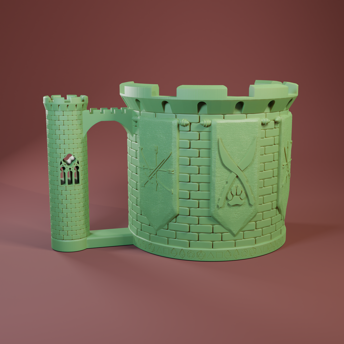 Ranger Sip & Roller Dice Tower Mug