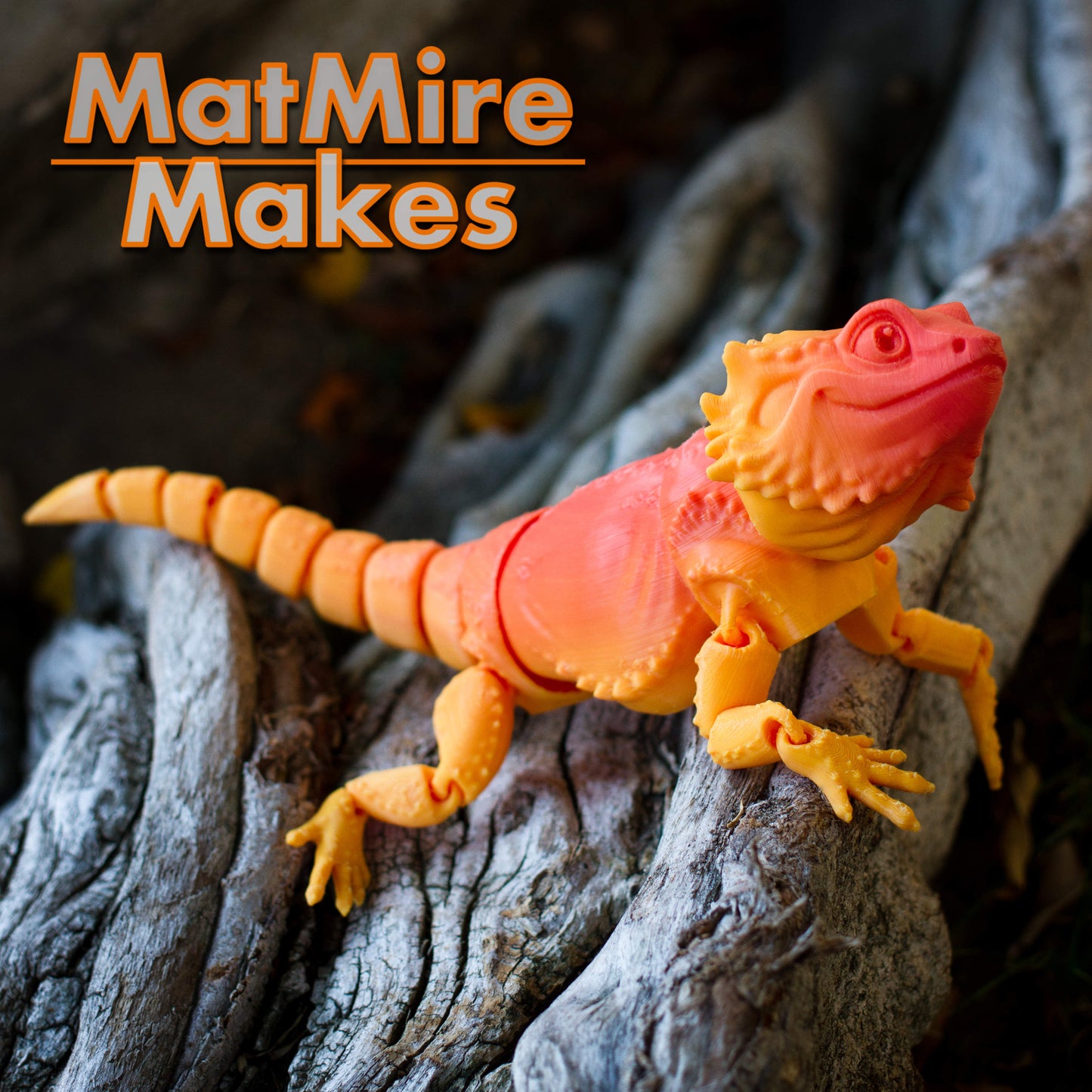 Bearded Dragon Articulated Figure