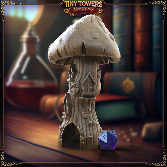 Mushroom Manor Dice Tower - TinyTower